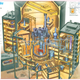 Illustration for article titled These Vintage Cutaway Drawings Show How Nuclear Reactors Really Work